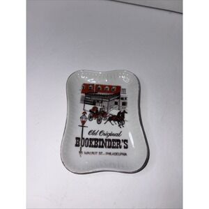 1935 "Old Original Bookbinder's" Philadelphia PA Vintage Restaurant Trinket Dish